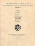 Cover: An Archaeological Survey of the Cholla-Saguaro Transmission Line Corridor - Arizona State Museum