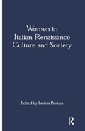 Cover: Women in Italian Renaissance Culture and Society - Legenda