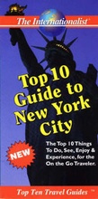 Cover: Top Ten Guide to New York City - BookWorld Press,U.S.