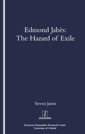 Cover: Edmond Jabes and the Hazard of Exile - Legenda