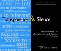 Enlarge image Cover: Transparency and Silence - Open Society Institute