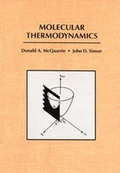 Cover: Molecular Thermodynamics - University Science Books,U.S.