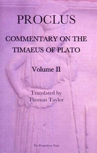 Enlarge image Cover: Proclus' Commentary on the Timaeus of Plato: v. 2 - Prometheus Trust