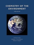 Cover: Chemistry of the Environment - University Science Books,U.S.