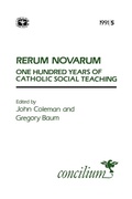 Cover: Concilium 1991/5: Rerum Novarum - SCM Press