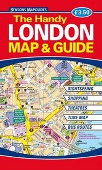 Abbildung von: The Handy London Map and Guide - Bensons MapGuides