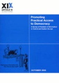 Cover: Promoting Practical Access to Democracy - Article 19