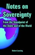 Cover: Notes on Sovereignty - International Law and Taxation Publishers
