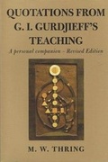 Cover: Quotations from G.I.Gurdjieff's Teaching - Luzac Oriental