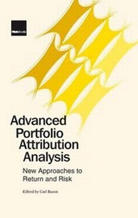 Enlarge image Cover: Advanced Portfolio Attribution Analysis - Risk Books