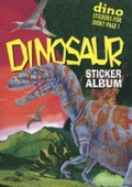 Cover: Dinosaur Sticker Album - Red Bird Publishing