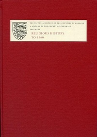 Enlarge image Cover: A History of the County of Cornwall - Victoria County History