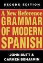 Cover: A New Reference Grammar of Modern Spanish - Springer