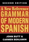 Cover: A New Reference Grammar of Modern Spanish - Springer