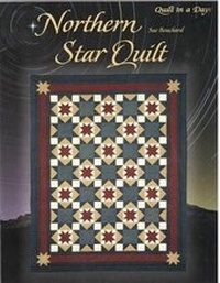 Enlarge image Cover: Northern Star Quilt - Quilt in a Day.