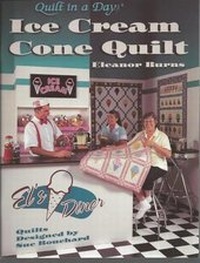 Enlarge image Cover: Ice Cream Cone Quilt - Quilt in a Day.