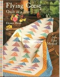 Enlarge image Cover: Flying Geese Quuilt in a Day - Quilt in a Day