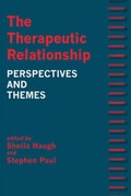 Cover: The Therapeutic Relationship - PCCS Books