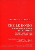 Cover: Che le Donne siano della Spezie degli Uomini - University of London Press