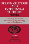 Cover: Person-centered and Experiential Therapies Work - PCCS Books