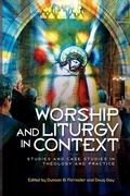 Cover: Worship and Liturgy in Context - SCM Press