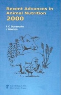 Cover: Recent Advances in Animal Nutrition 2000 - Nottingham University Press