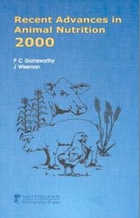Enlarge image Cover: Recent Advances in Animal Nutrition 2000 - Nottingham University Press