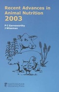 Cover: Recent Advances in Animal Nutrition 2003 - Nottingham University Press