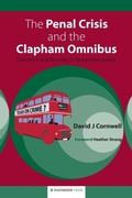 Cover: The Penal Crisis and the Clapham Omnibus - Waterside Press