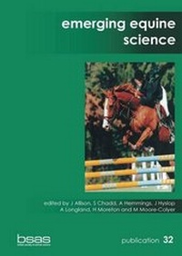 Enlarge image Cover: Emerging Equine Science - Nottingham University Press