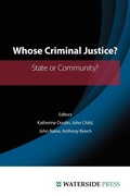 Cover: Whose Criminal Justice? - Waterside Press