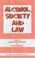 Cover: Alcohol, Society and Law - Barry Rose Law Publishers Ltd