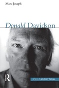 Cover: Donald Davidson - Acumen Publishing Ltd