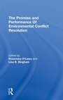 Cover: Promise and Performance Of Environmental Conflict Resolution - Resources for the Future Press (RFF Press)