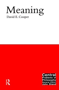 Enlarge image Cover: Meaning - Acumen Publishing Ltd