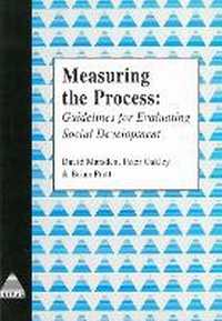 Enlarge image Cover: Measuring the Process - INTRAC