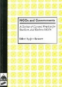Enlarge image Cover: NGOs and Governments - INTRAC