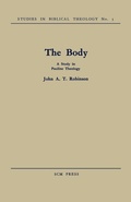 Cover: The Body - SCM Press