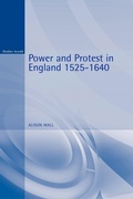 Cover: Power and Protest in England 1525-1640 - Hodder Arnold