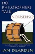 Cover: Do Philosophers Talk Nonsense? - Bank House Books