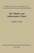 Cover: The Mission and Achievement of Jesus - SCM Press
