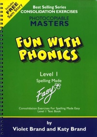 Enlarge image Cover: Fun with Phonics: Worksheets Level 1 - BrandBooks