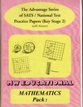 Cover: Mathematics Key Stage Two National Tests: Pack Two - MW Educational