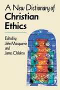 Cover: A New Dictionary of Christian Ethics - SCM Press