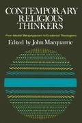Cover: Contemporary Religious Thinkers - SCM Press