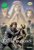 Cover: Great Expectations The Graphic Novel: Quick Text - Classical Comics