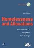 Cover: Homelessness and Allocations - Legal Action Group