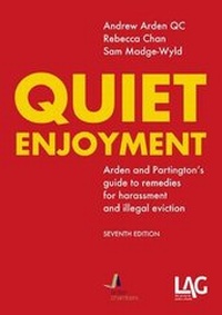 Enlarge image Cover: Quiet Enjoyment - Legal Action Group