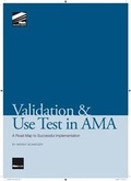 Cover: Validation and Use Test in AMA - Risk Books