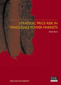Enlarge image Cover: Strategic Price Risk in Wholesale Power Markets - Risk Books